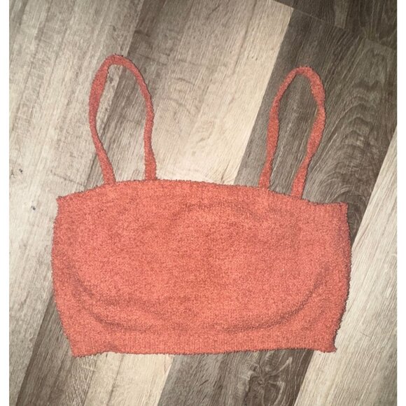 3-Piece Rust Lounge Set - Top Bralette & Leggings - M - Picture 6 of 13